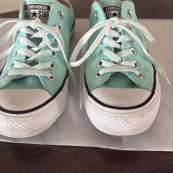 Converse All Star Turquoise Sneakers size 7 - Picture 6 of 10